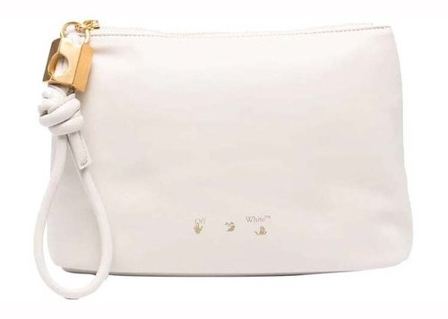 OFF-WHITE OFF Slider25 Pouch - White