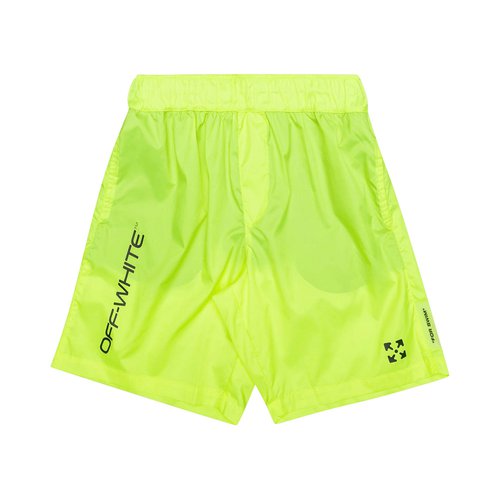 OFF-WHITE Swim Bermuda - Fluorescent Yellow - OMFA007R20D160296210