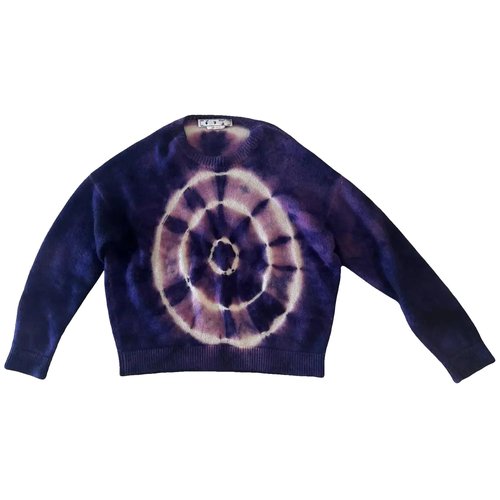 OFF-WHITE Tie Dye Mohair Skate Sweater - OMHE148S23KNI0013700