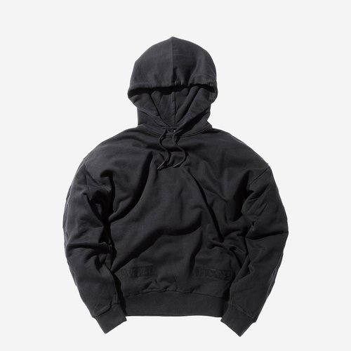 OFF-WHITE Tonal Cornelly Hoody - Black - -OMBA007F16-BLKB