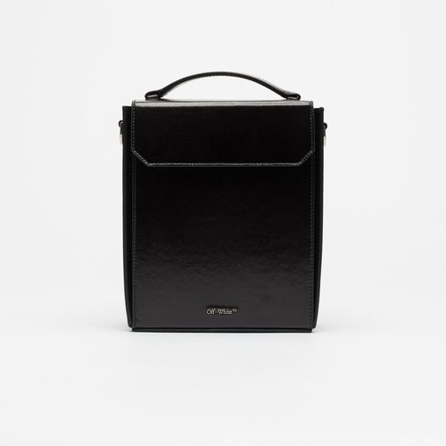 OFFWHITE Vintage Leather Box Bag 'Black' OMNA130F20LEA0011000