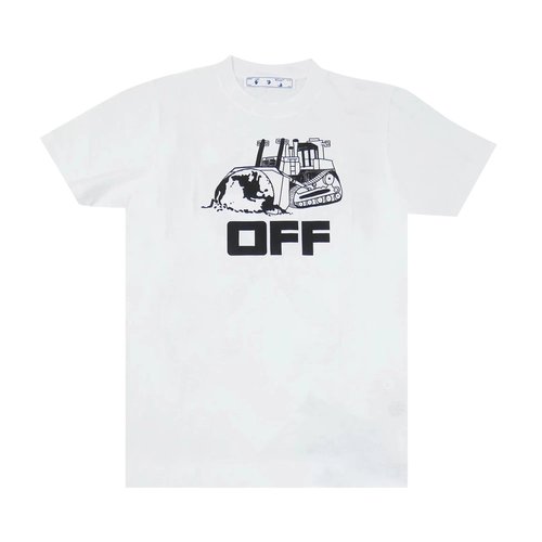 OFF-WHITE World Caterpillar Short-Sleeve Slim Tee - OMAA027R21JER0130110