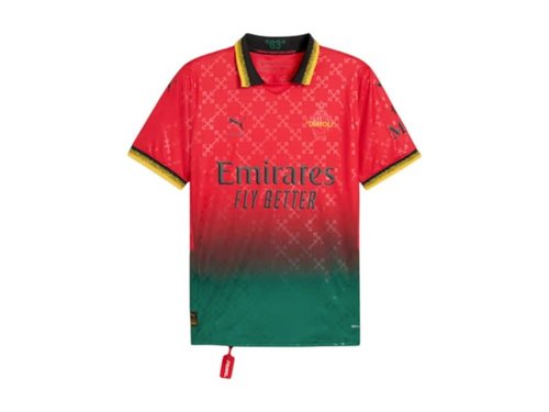 OFFWHITE x PUMA AC Milan Replica Jersey - Red - 783001-02
