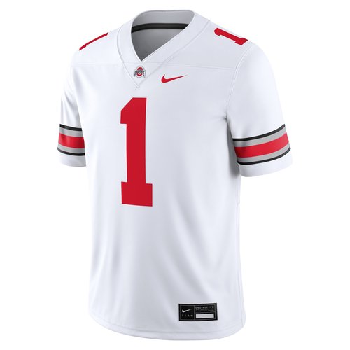 Ohio State Buckeyes Nike Dri-FIT College Game Jersey - White - NC2F08AYOH-MVV