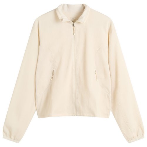 On Beige Track Jacket - Cream - 1WF31103504