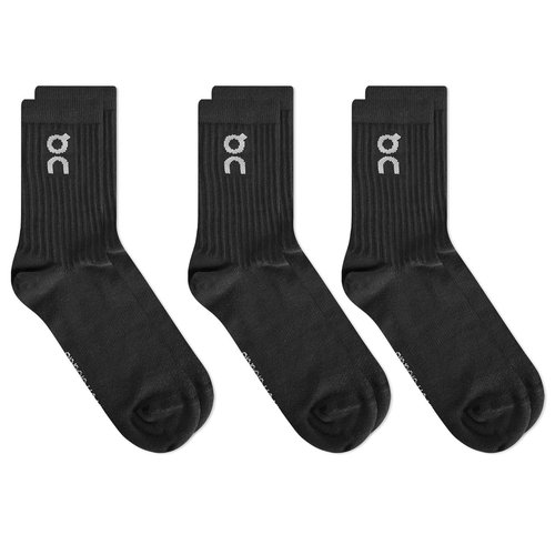 On Logo Sock 3-Pack - Black - 399-01719