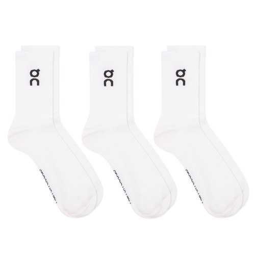 On Logo Sock High 3P - White - 2UF10310069