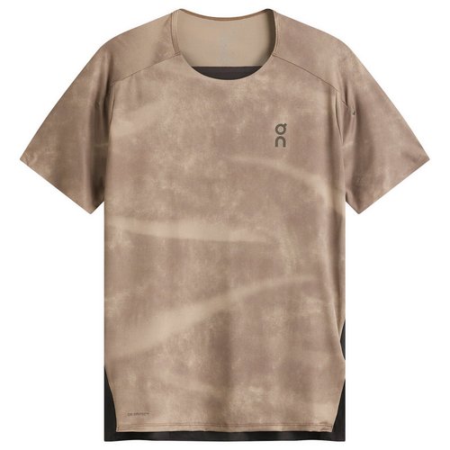 On Performance T-Shirt AOP - Cinder/Black - 1MF10272986