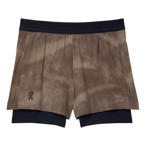 On Running 3 Performance 2/1 Shorts AOP - Tan - 1WF10472986