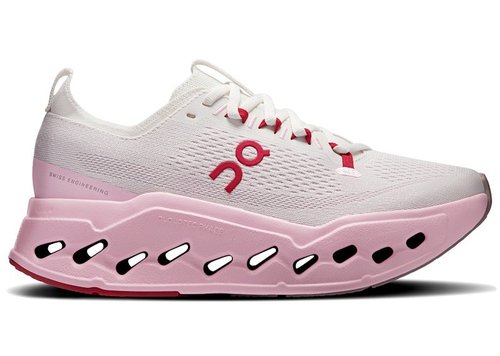 On Cloudsurfer Max - Ivory/Peony - 3WF30224732