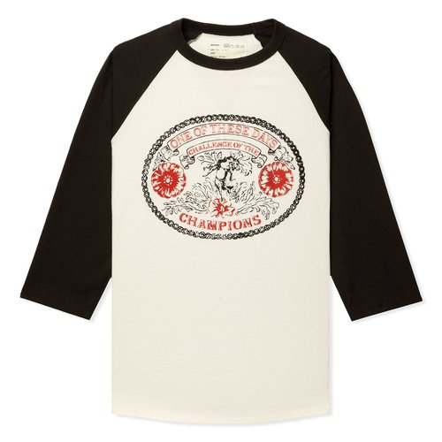 ONE OF THESE DAYS Champion of Champions Raglan - SS222BLK3