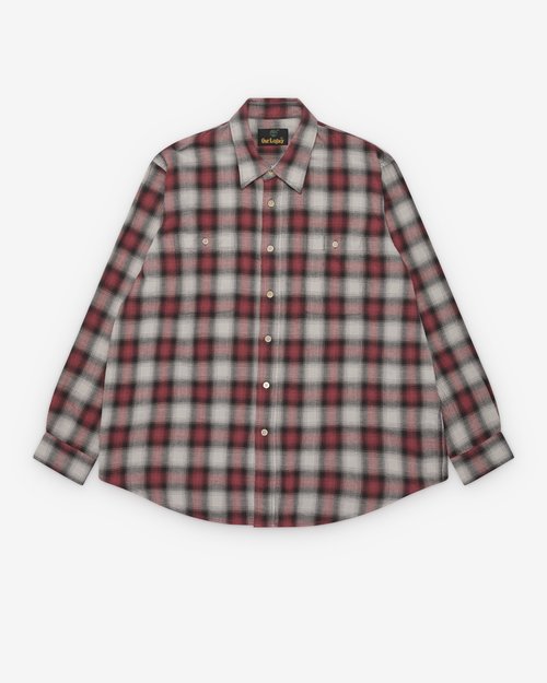 Our Legacy Work Shop Timberland Check Shirt - Red - WST262TR