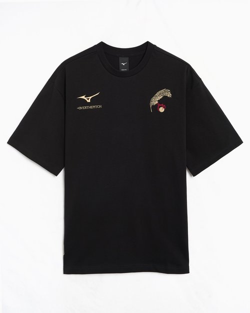 OVER THE PITCH x Mizuno Graphic Oversize T-Shirt - 32TPAI02-09