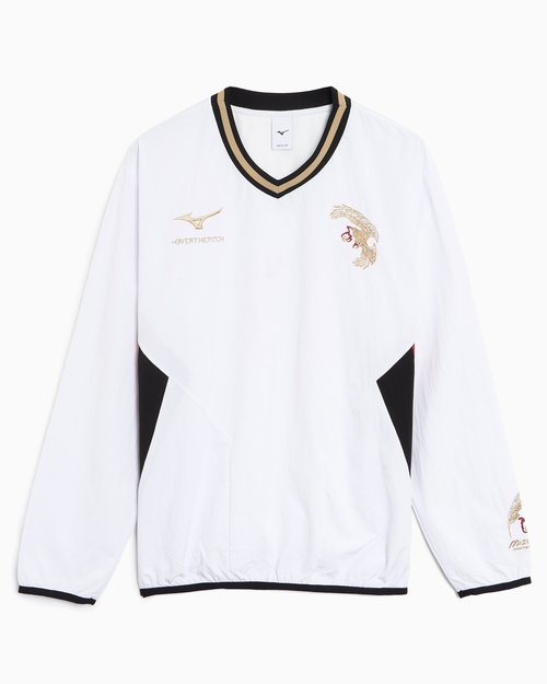 OVER THE PITCH x Mizuno Piste Logo Relaxed Sweatshirt - 32TPAI03-01