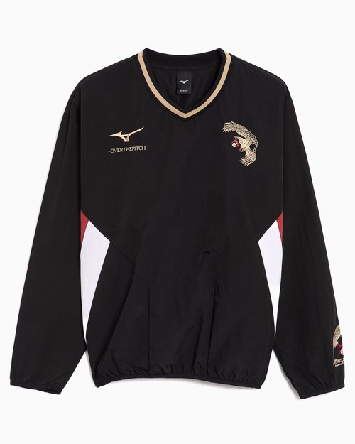 OVER THE PITCH x Mizuno Piste Logo Sweatshirt - 32TPAI03-09