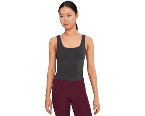 PACT On The Go-To Square Neck Tank Top Clothing - Charcoal Heather - WA1-W17-CHH