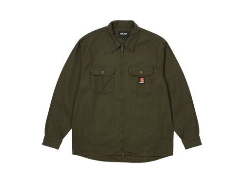 Palace Carhartt WIP Milford Shirt - Plant