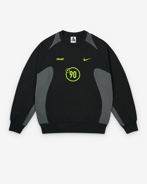 Palace x Nike Total P90 Crew - Black - P29NCS-001