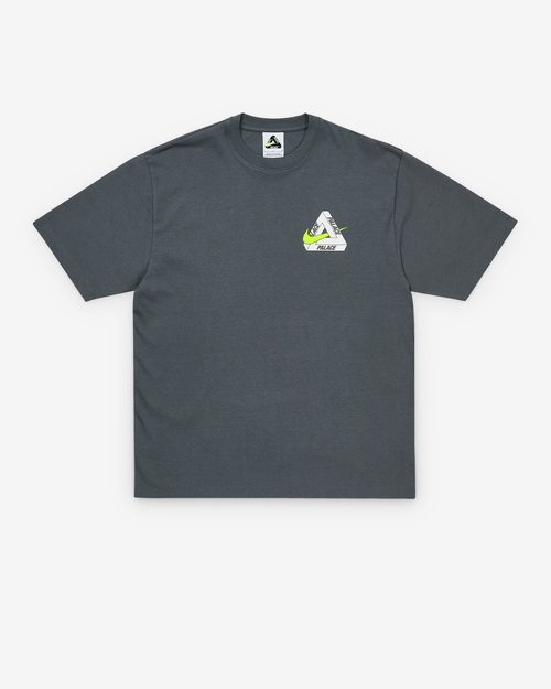 Palace Palace Nike Tri Swoosh T-Shirt - Charcoal - P29TS275