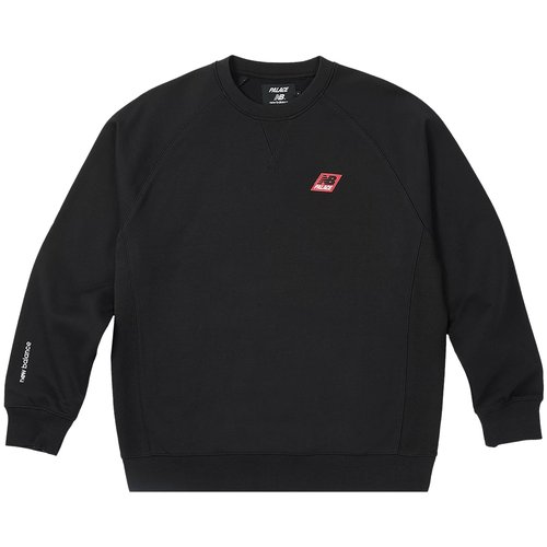Palace x New Balance Crew - Black - P24NBCS-003