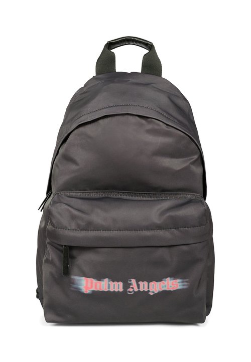 Palm Angels Black Backpack For With Logo - PGNB012F25FAB0011025