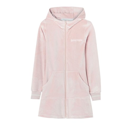 Palm Angels Chenille Mini Dress - Pink Butter - PWDB149F22FAB0013004