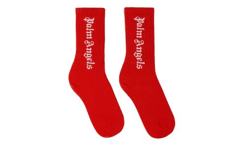 Palm Angels Classic Logo Socks PBR001F21KN10012501 - PBR001F21KN10012501