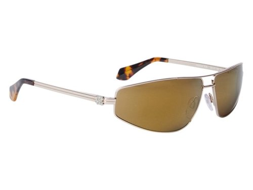 Palm Angels Clavey Gold Sunglasses - Gold Gold (Peri059S24Met0017676)