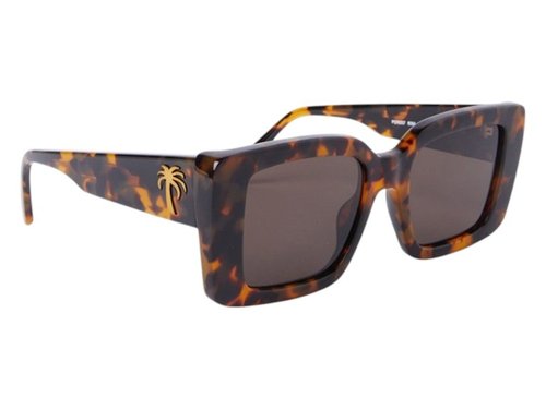 Palm Angels Dorris Sunglasses - Havana Brown (Peri057S24Pla0016064)