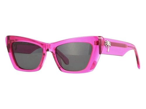 Palm Angels Fairfield Sunglasses - Pink Dark Grey (Peri058S24Pla0013007)