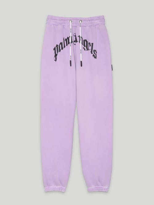 Palm Angels GD Curved Logo Sweatpants - PMCH011F21FLE0023601
