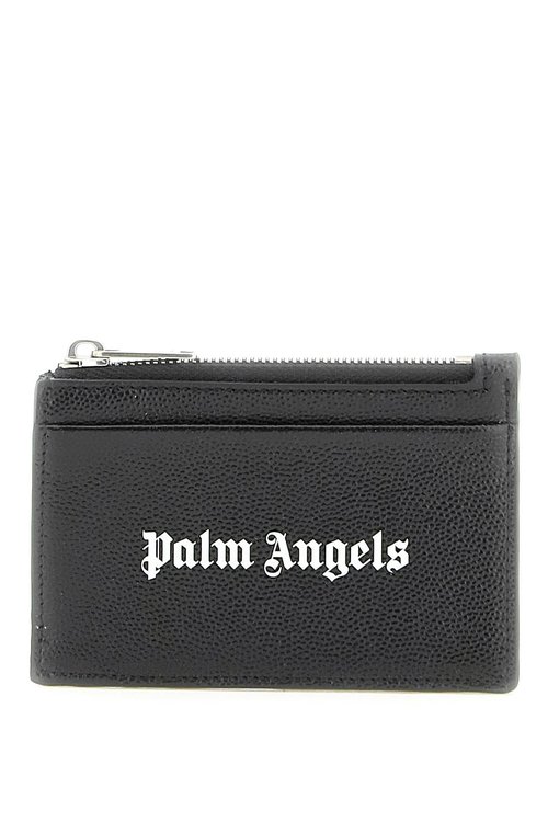 Palm Angels Leather Cardholder With Logo - PMND007F22LEA002_1001