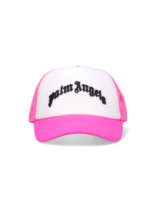 Palm Angels LogoEmbossed Cap - Fuchsia Pink