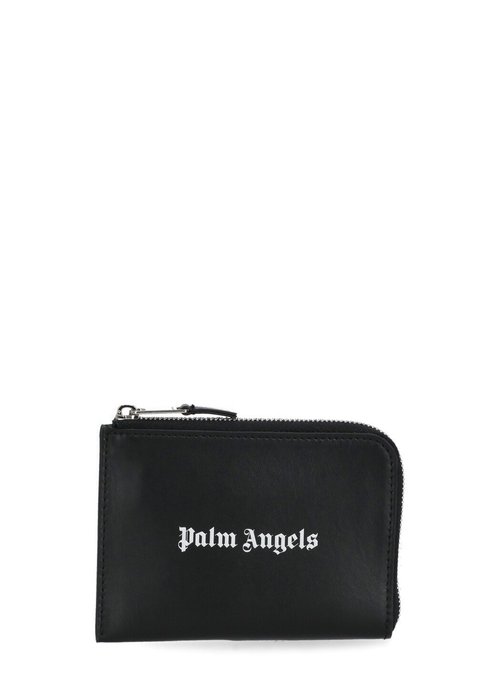 Palm Angels Logoed Card Holder - PMND011F23LEA001_1003