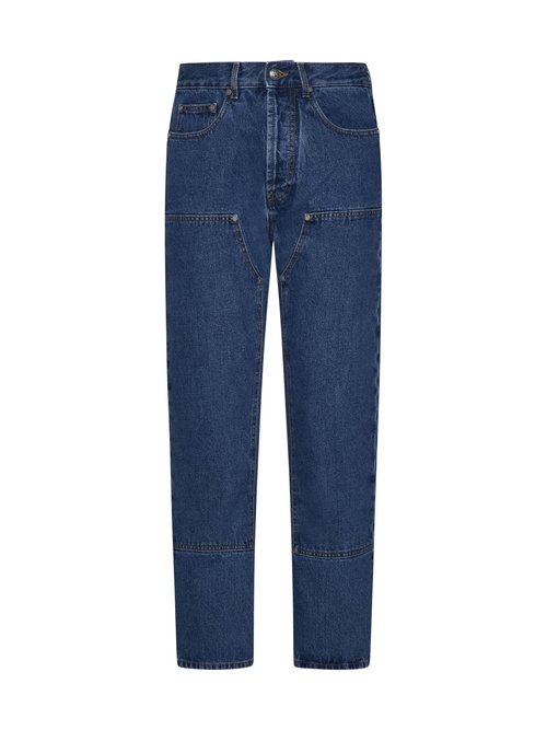 Palm Angels Monogram Workwear Jeans - PMYA043R24DEN004_4010