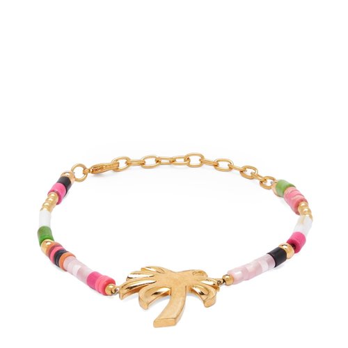 Palm Angels Multicolor Palm Beads Bracelet - Multicolor Go - PWOA040F24MAT0018476