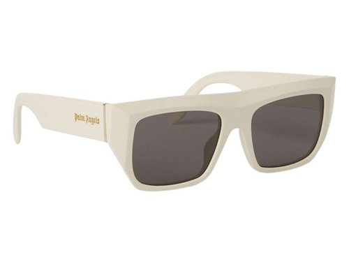 Palm Angels Niland Sunglasses - White Dark Grey (Peri052S24Pla0010107)