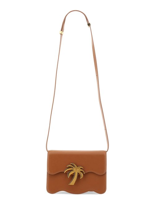 Palm Angels Palm Beach Bag - Brown - PWNQ008S23LEA001_6076