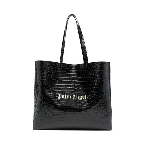 Palm Angels Palm Medium Shopping Bag | Size Onesize - Black - PMNA075R24LEA0011076