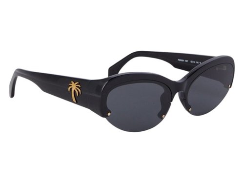 Palm Angels Palmdale Sunglasses - Black Dark Grey (Peri054S24Pla0011007)