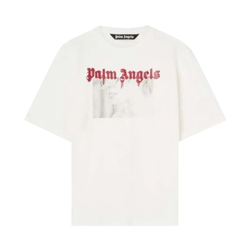 Palm Angels Portrait Pencil Classic Tee | Size XXL 'Off