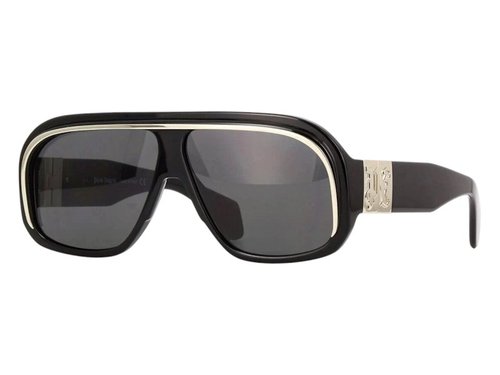Palm Angels Reedley Sunglasses - Black Dark Grey (Peri063S24Pla0011007)