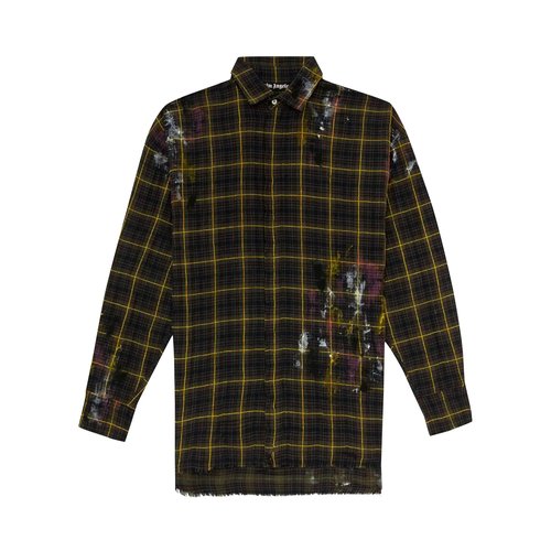 Palm Angels Round Logo Shirt - PMGA079F20FAB0015501