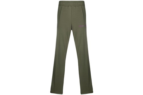 Palm Angels Side Stripe Track Pants - Military Green/Purple - PMCA007R21FAB0035637