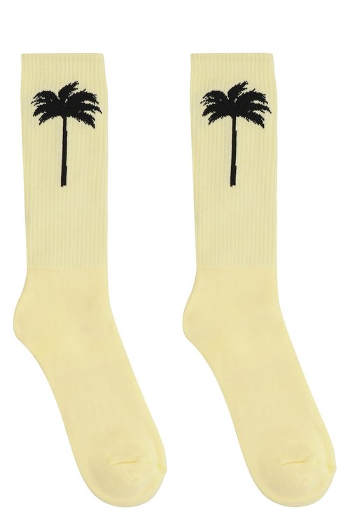 Palm Angels Socks Made Of Cotton Blend - PMRA001S23FAB001_1810