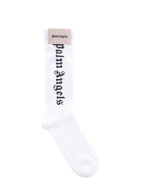 Palm Angels Socks - PMRA001C99FAB0020110WHITEBLAC