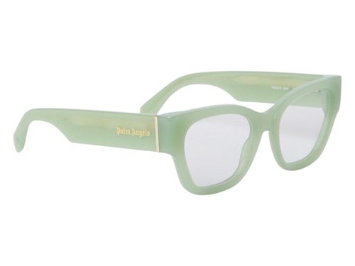 Palm Angels Style 15 Eyeglasses - Light Green Clear Lens (Perj015S25Pla0015000)