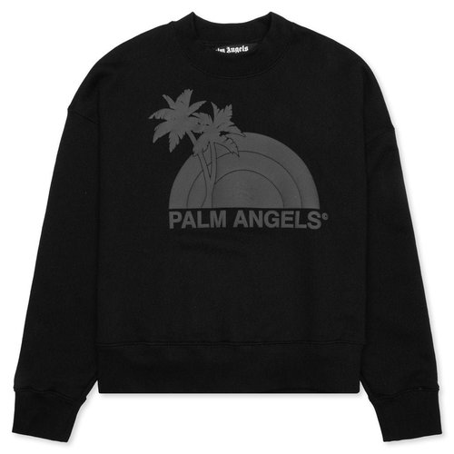 Palm Angels Sunset Crewneck - Black/Black - PMBA026S206310161010