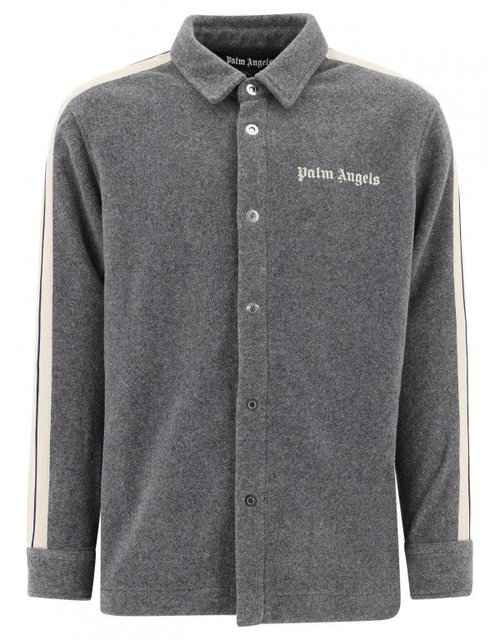 Palm Angels Wool Track Shirt - PMGA104F21FAB0010501