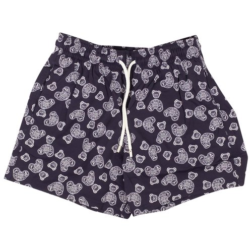 Palm Angels x Vilebrequin Bear Swimwear - Blue/Grey - PMFA008T22FAB0014509